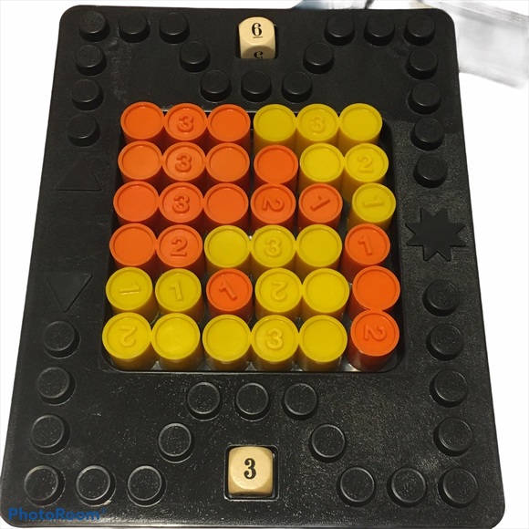 Orda 1 2 3 GO !BoardGame Numbers Values Complete - Picture 8 of 9